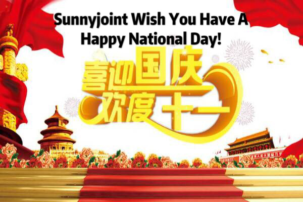 Sunnyjoint National Day Holiday Notice